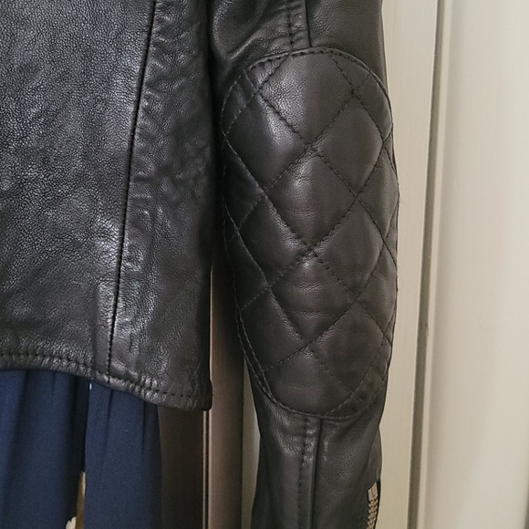 Aritzia Richards Leather Biket Jacket - Picture 7 of 14